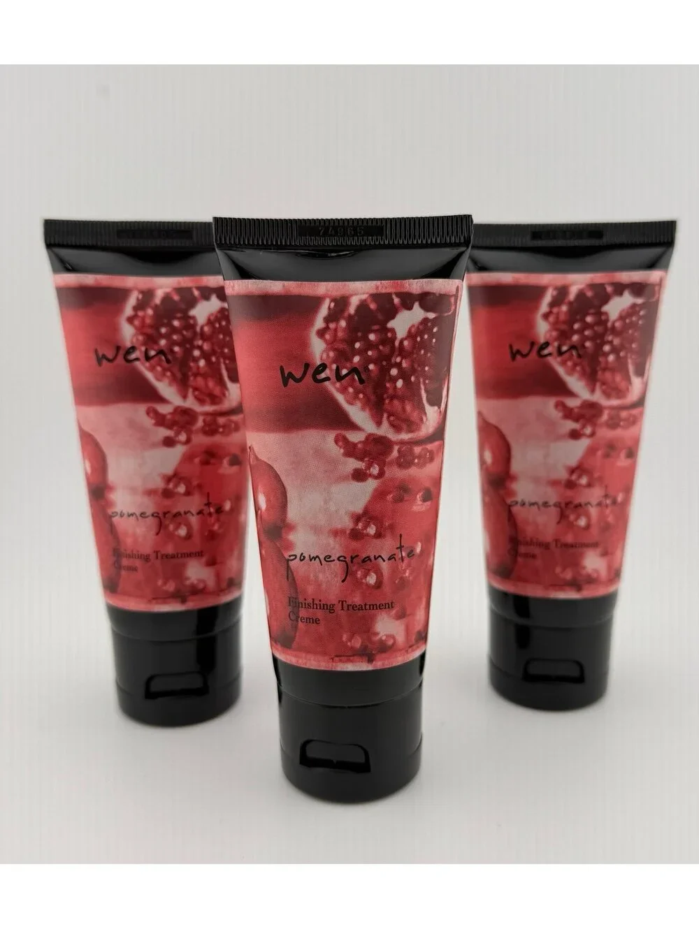 3 x Wen By Chaz Dean Pomegranate Finishing Treatment Cream 2 oz each NEW!